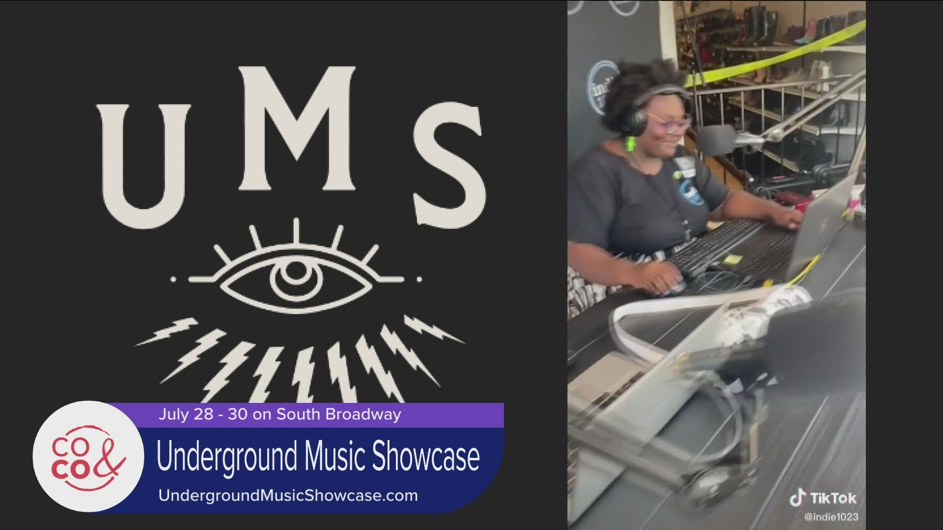 The UMS starts on July 28 and runs through the 30th on South Broadway. Get your tickets and learn more at UndergroundMusicShowcase.com.
