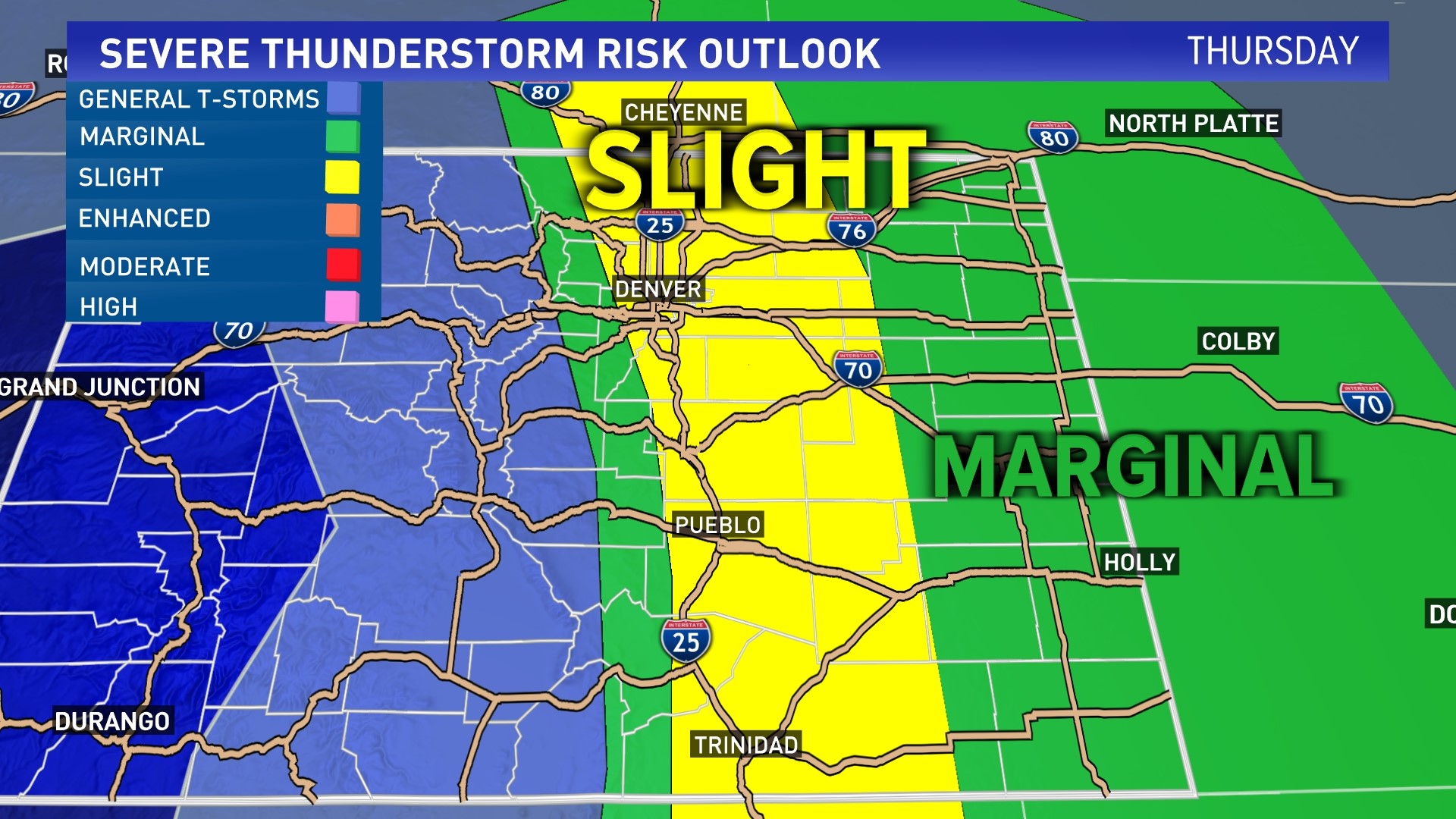 Another round of severe storms Thursday | 9news.com
