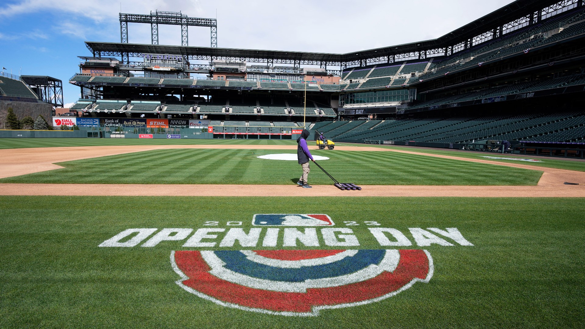Colorado Rockies home opener opening day Tampa Bay Rays game time first pitch parking new food Coors Field fan guide live app tickets weather forecast info.