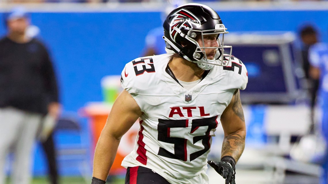 Nate Landman moves into starting role at linebacker for Falcons