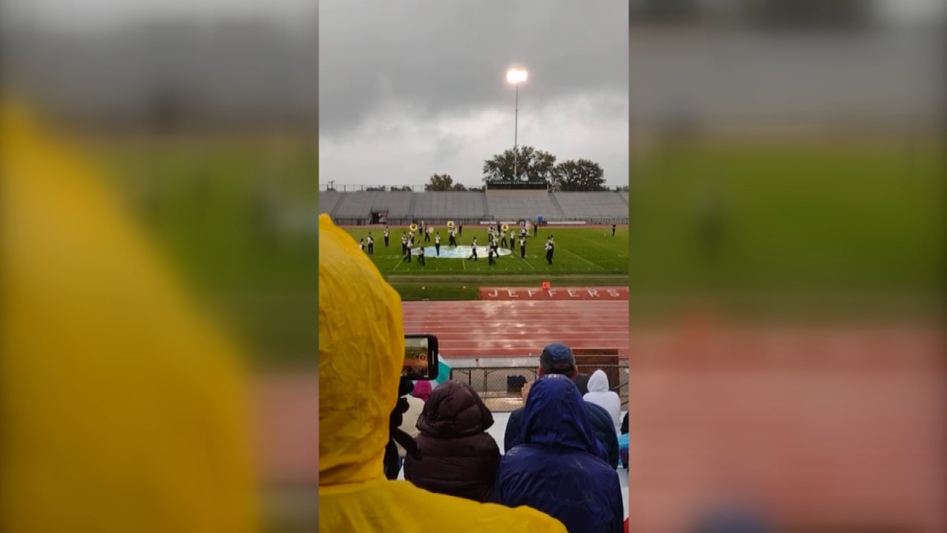 The Wheat Ridge High School marching band performs during the 2022 season.
