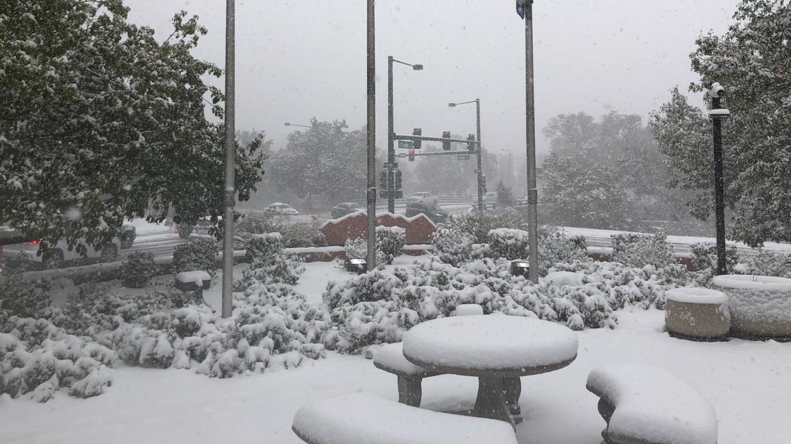 Your photos of October snowfall in Denver and Colorado 10/10/2019