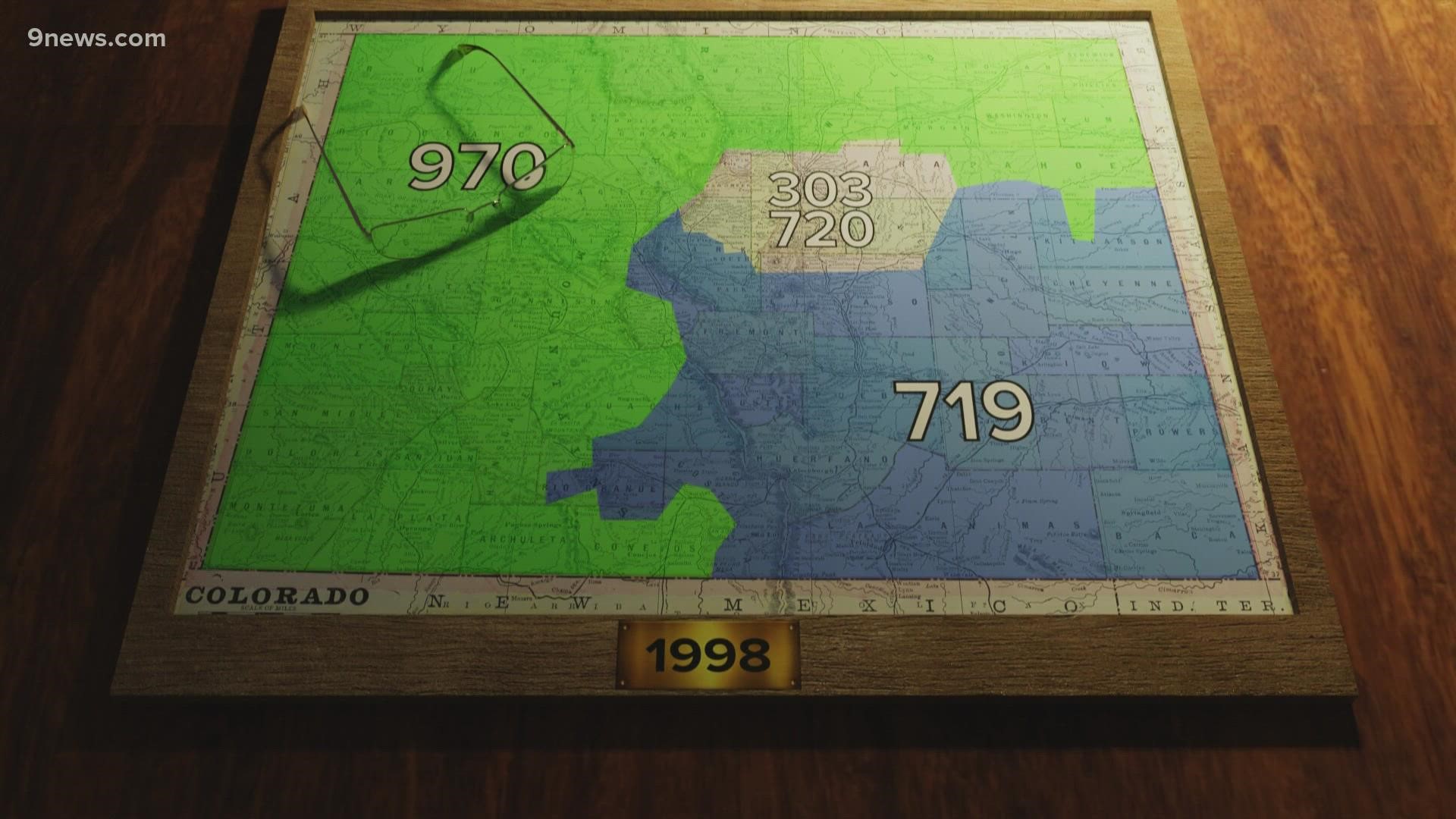 In honor of "303 Day," History Colorado shows us our state's history of the area codes assigned to our phone numbers.