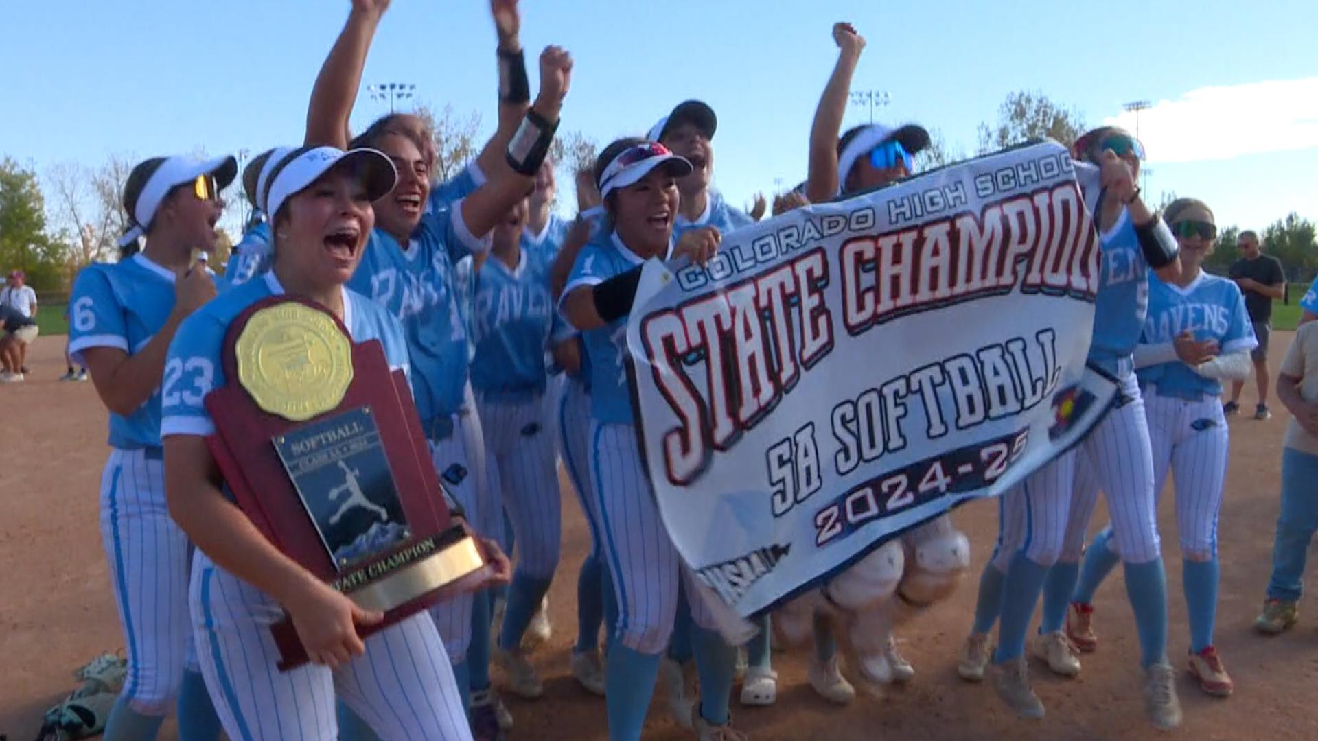 The Ravens defeated Cherokee Trail 8-4 in the Class 5A state title game on Saturday.