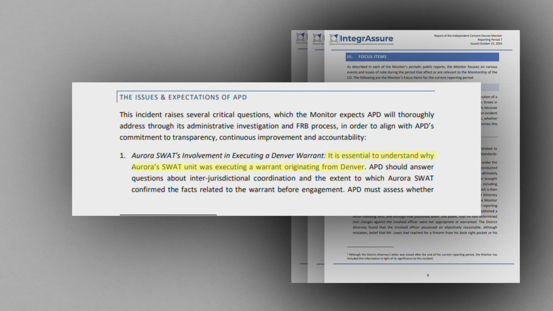 Latest Headlines Consent decree monitor report raises questions over