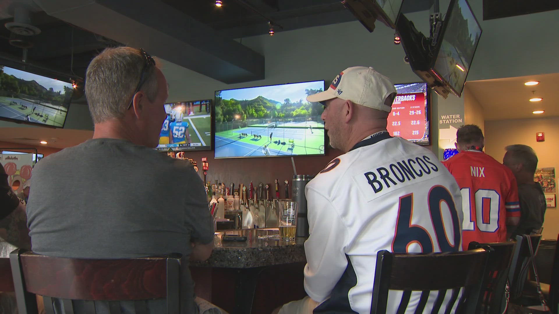 We stopped by a bar to catch up with some fans who have big hopes for a turnaround this season.