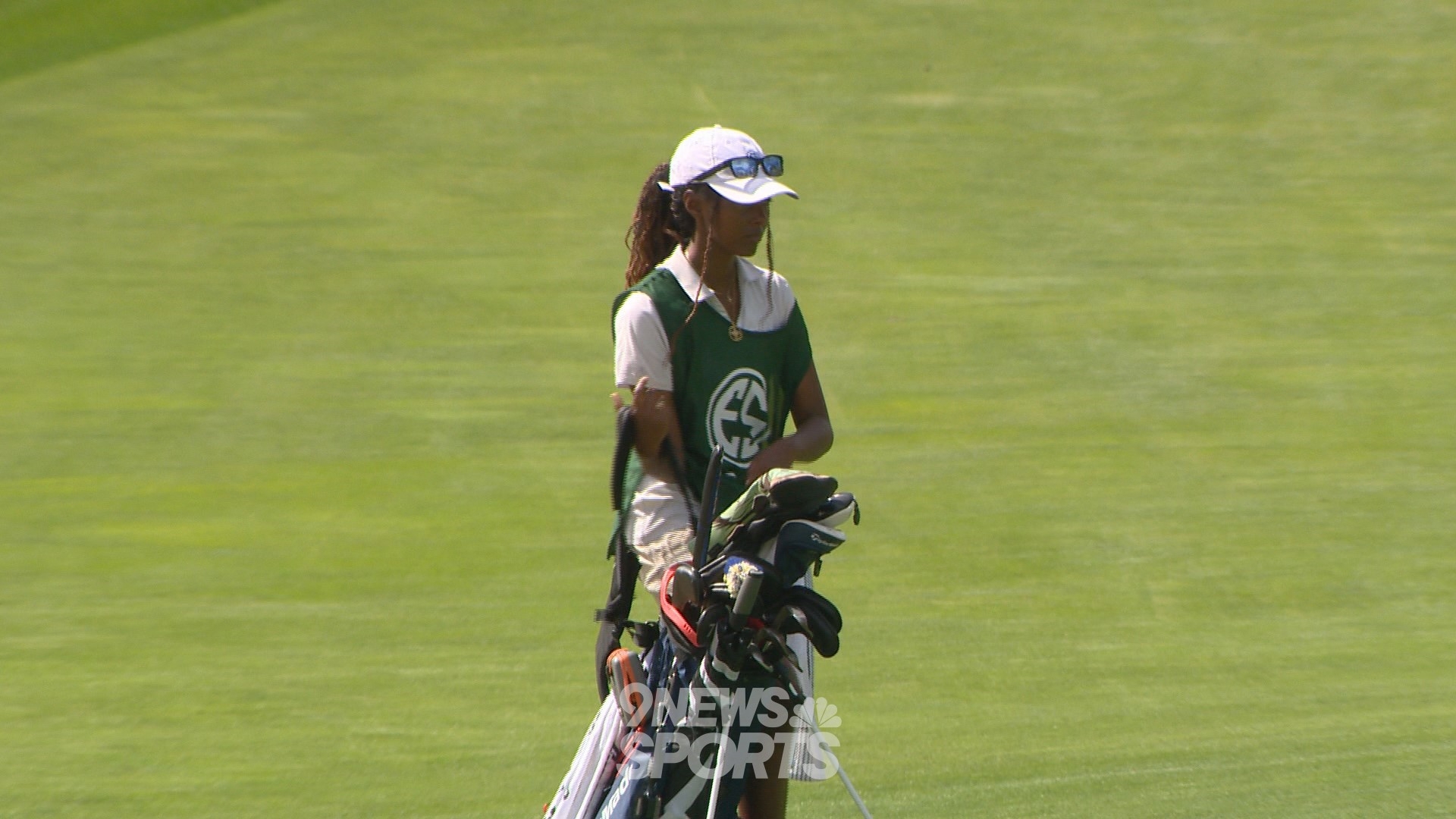 Caddie at Castle Pines BMW Championship