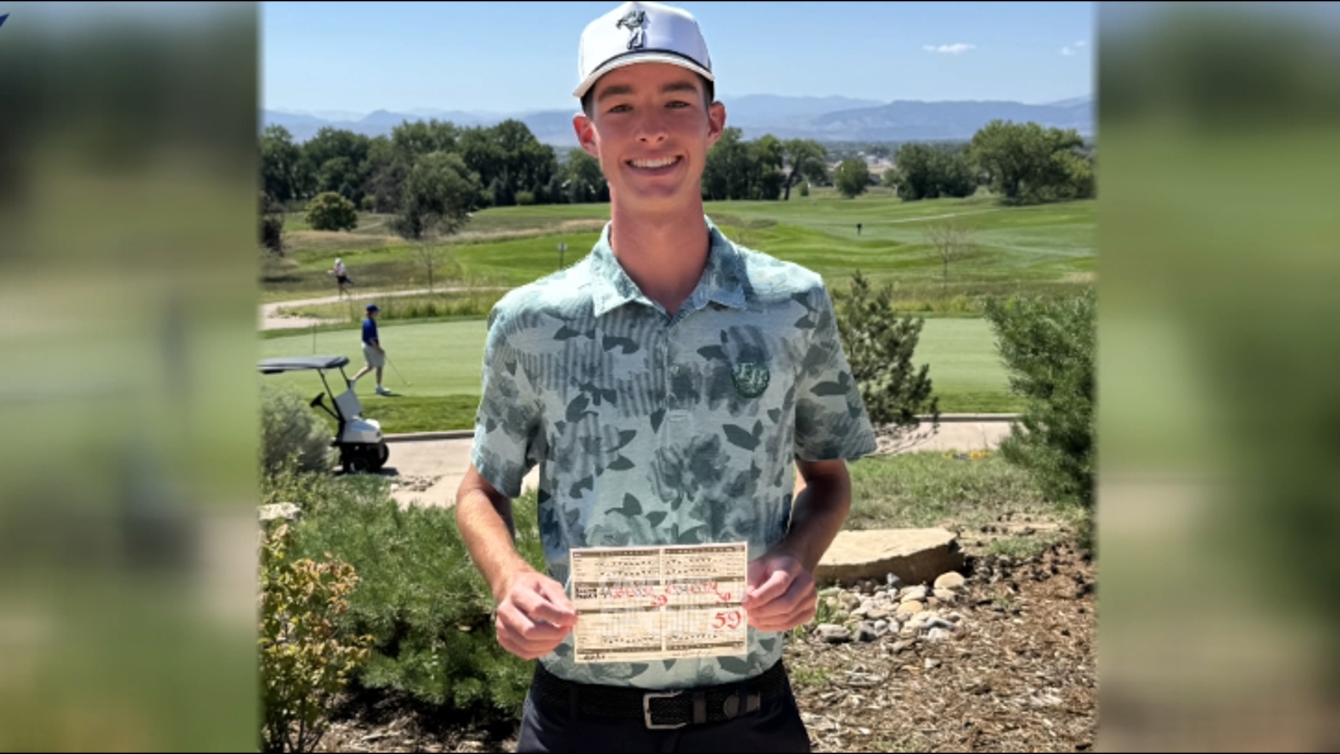 Fossil Ridge senior, Austin Barry, did the unthinkable, shooting an improbable 59 at Harmony Club