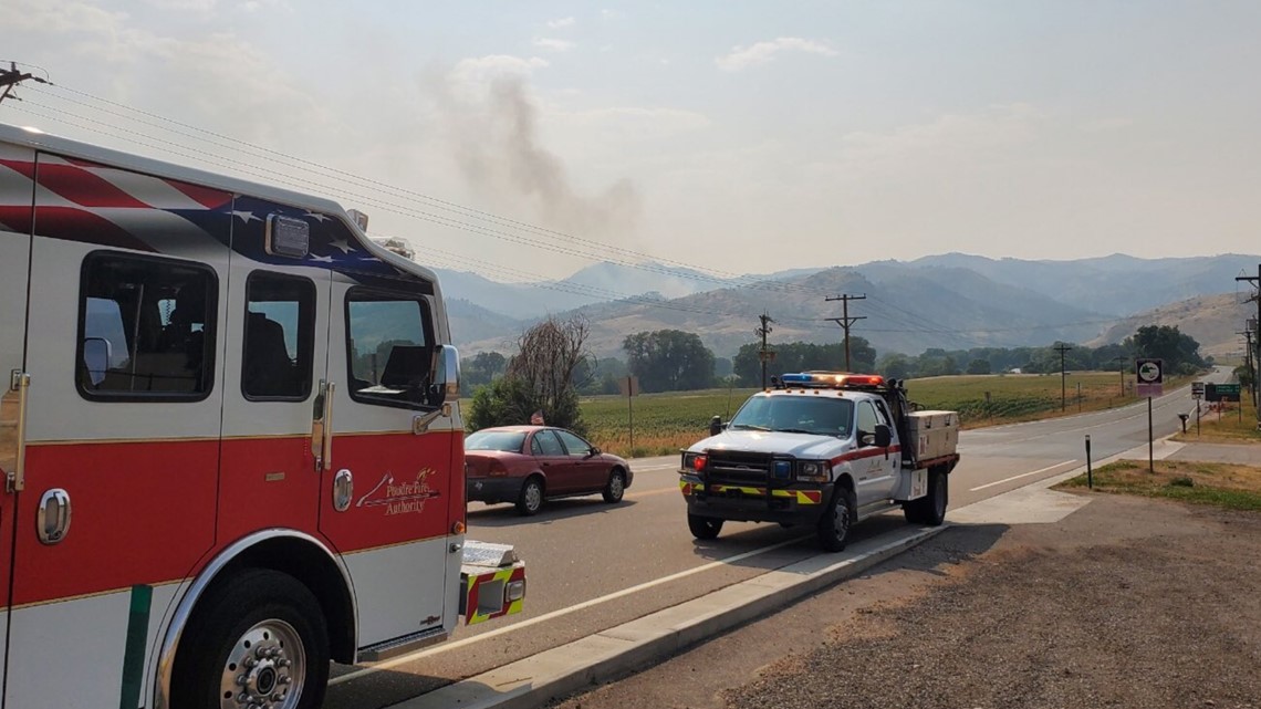 Wildfire northwest of Fort Collins 100 contained