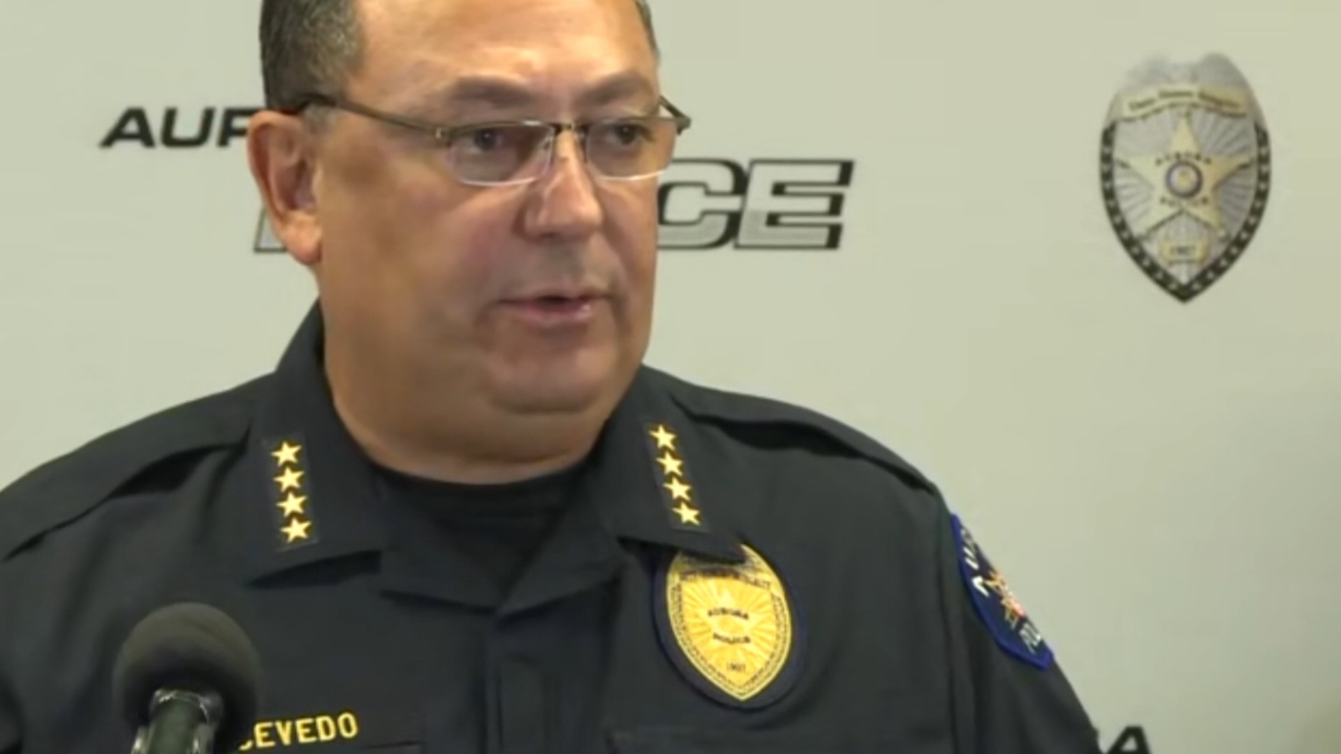 The full press conference by Aurora Police Chief Art Acevedo on the Southlands Mall shooting and crime trends in the city.