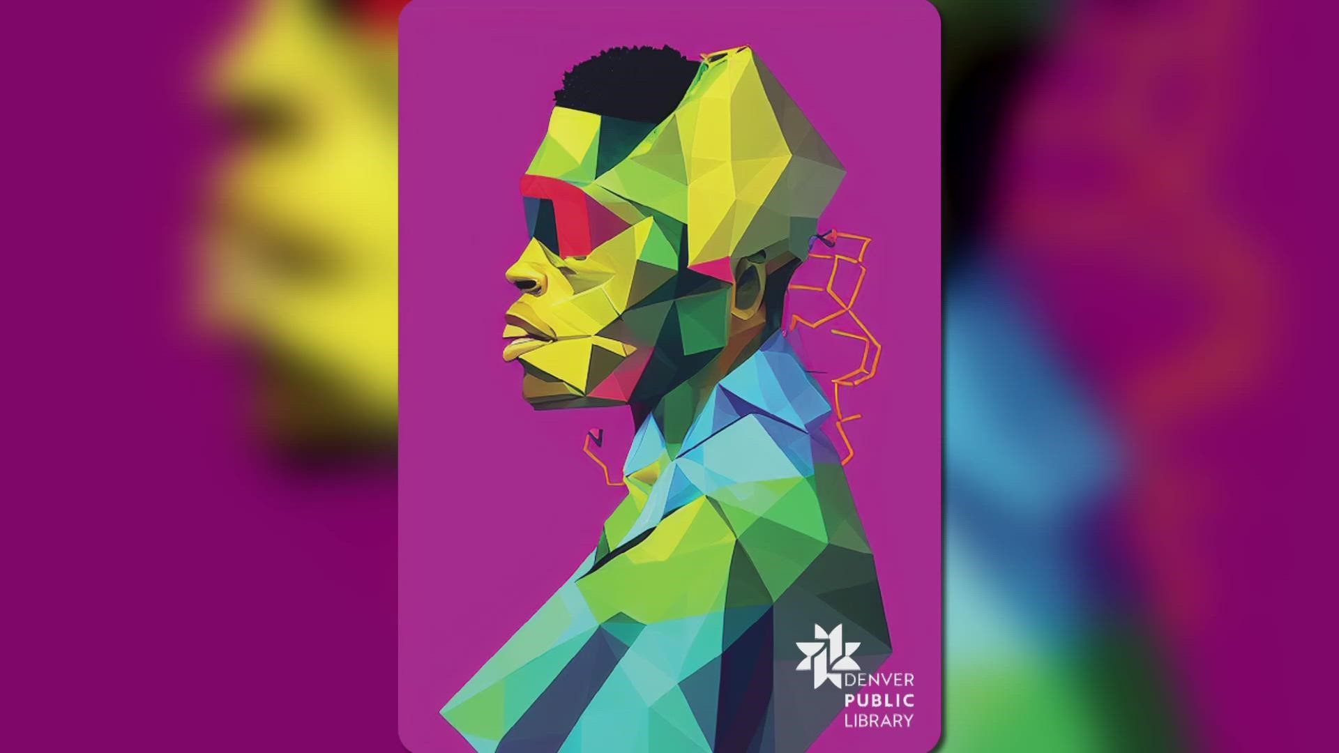 Denver Public Library held a competition to design a new library card in celebration of Black History Month.