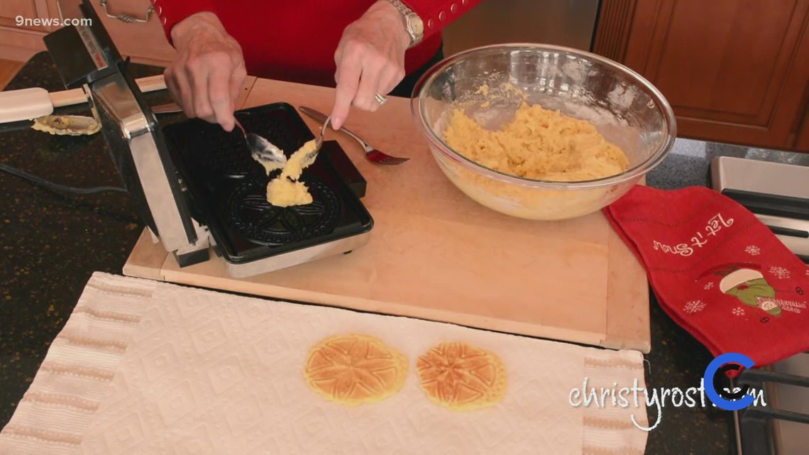 Christmas Pizzelles with Christy Rost - December 2, 2021