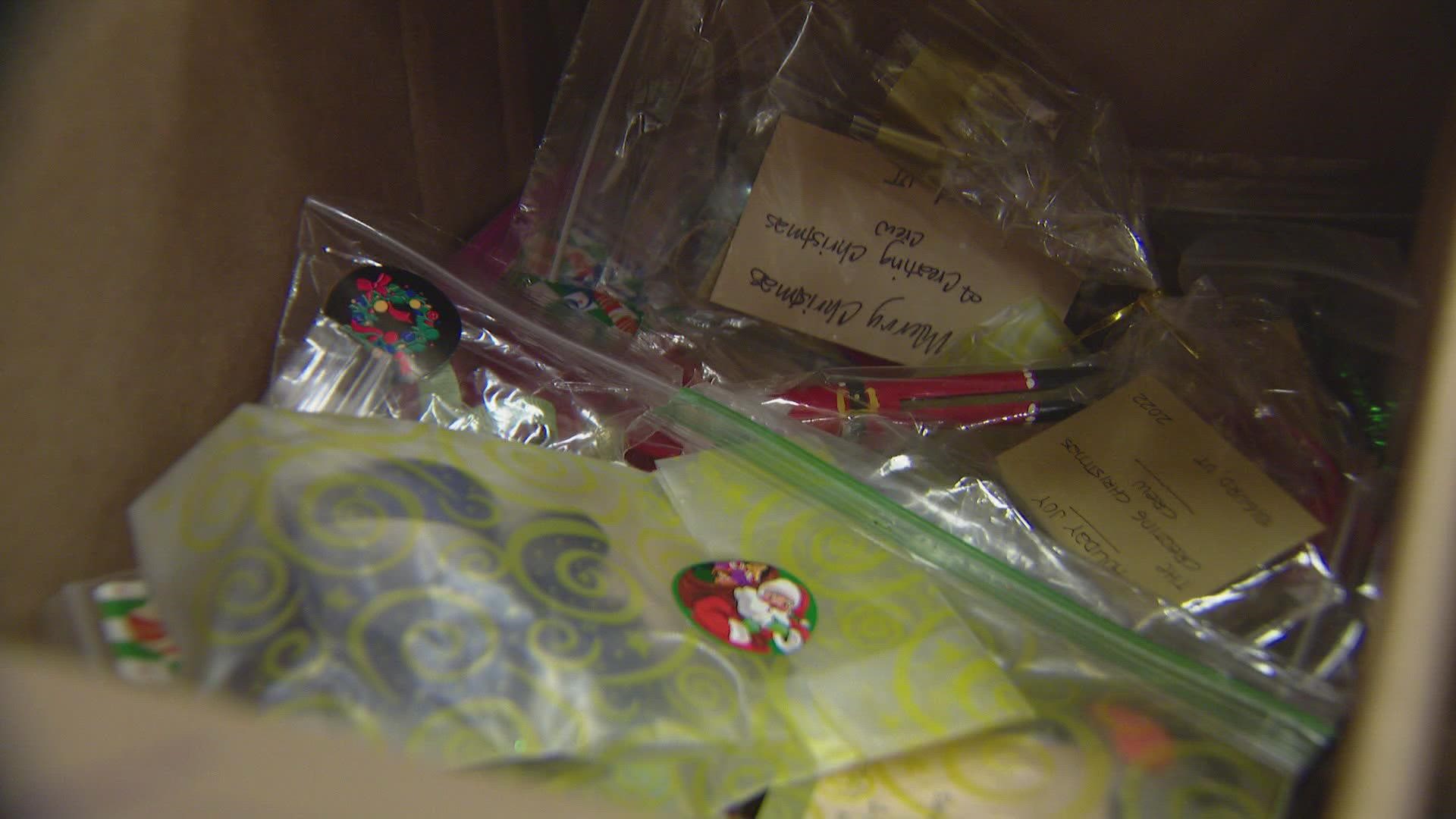 More than 7,000 ornaments were sent to Colorado from as far as Japan.