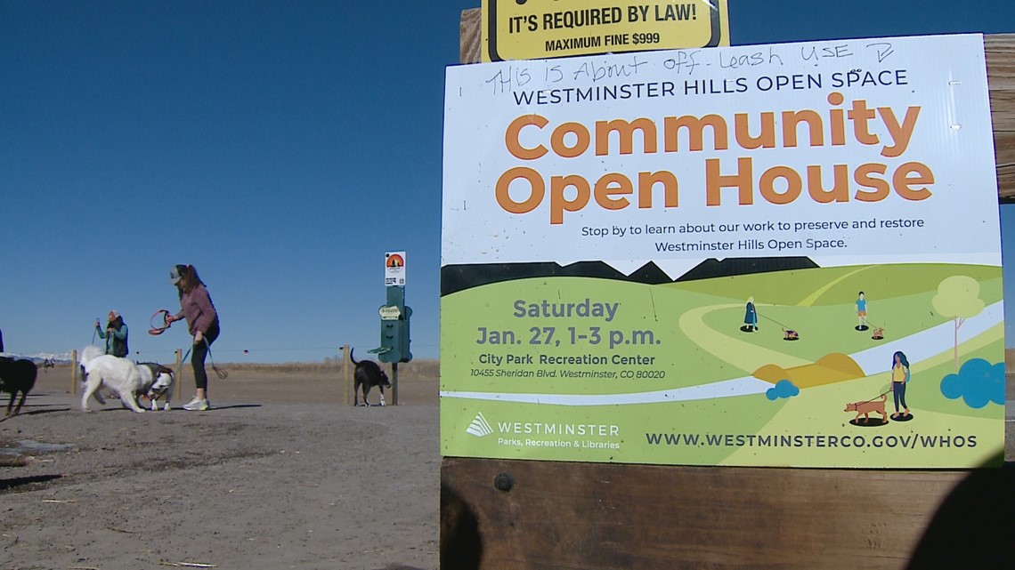 Westminster Dog Park Could Have Less Off leash Space 9news Westminster dog park could have less off leash space 9news