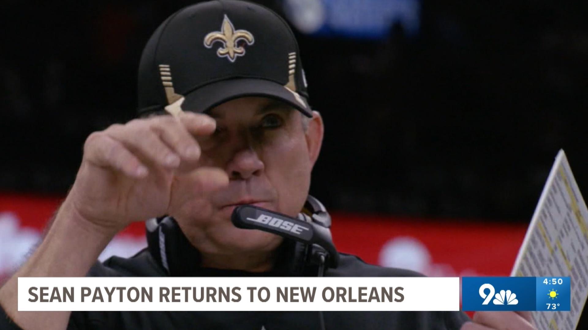 The current Denver Broncos head coach returns to face his former Saints team on Thursday Night Football.