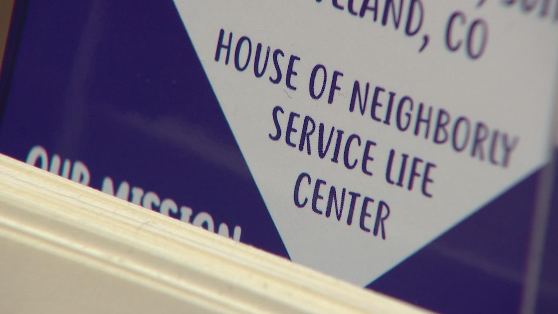 The House of Neighborly Service says demand for their services has doubled. The Loveland nonprofit provided basic needs for people -- including food and clothing.