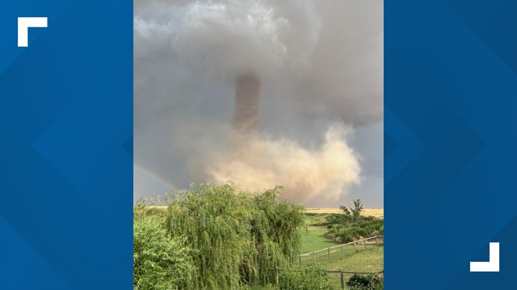 Tornado touches down east of Denver | 9news.com