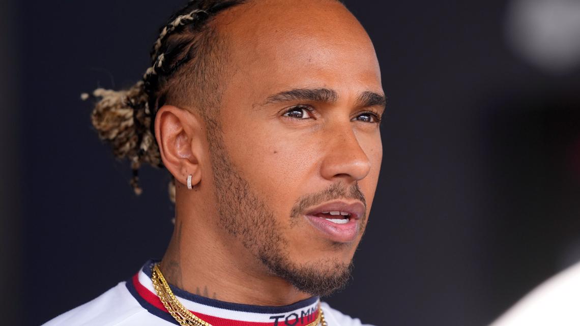 F1 star Lewis Hamilton cheers on his NFL team Denver Broncos for first time  since becoming co-owner