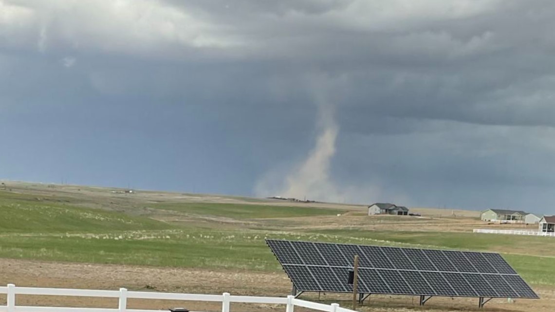 1st Colorado tornado of year touches down near Keenesburg