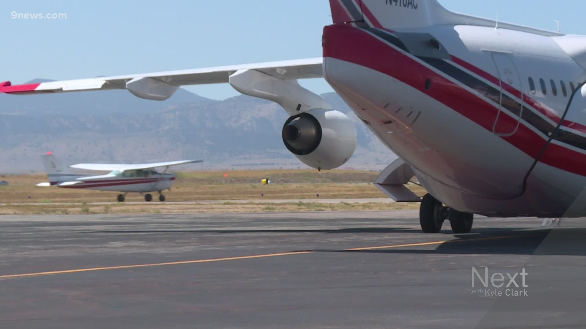 Firefighting planes are strategically positioned at four airports across the state that have runways long enough and strong enough.