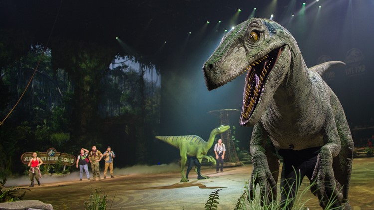 'Jurassic World' dinosaurs to take the Colorado stage