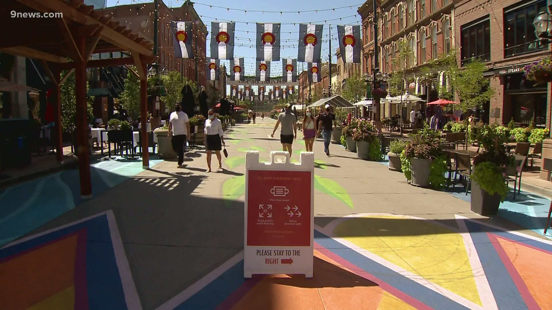 Certain streets in Denver are going to remain closed this summer for restaurant seating.