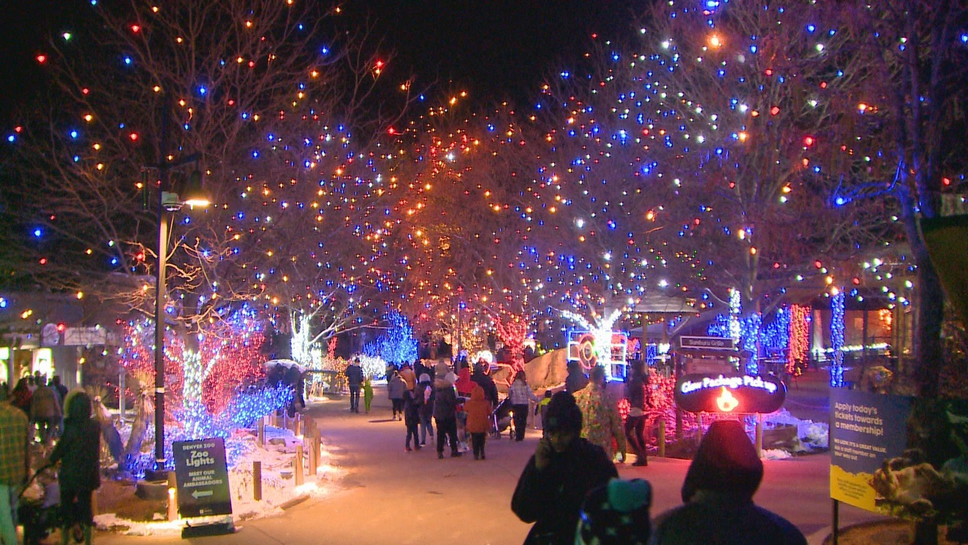 Denver Zoo Lights help attract visitors in winter months