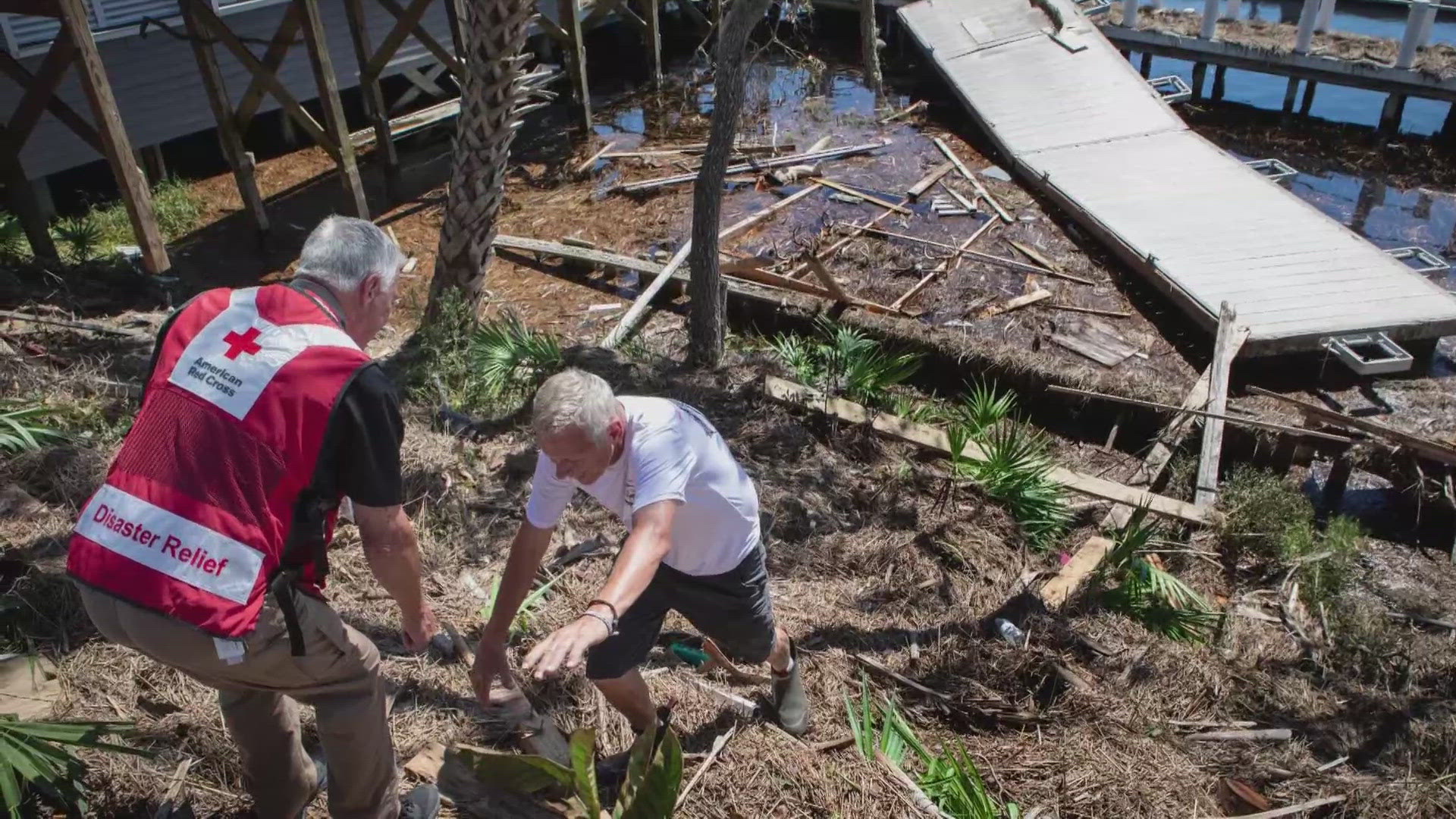 Red Cross volunteer candidates must complete necessary training and be able to commit to a two-week deployment.