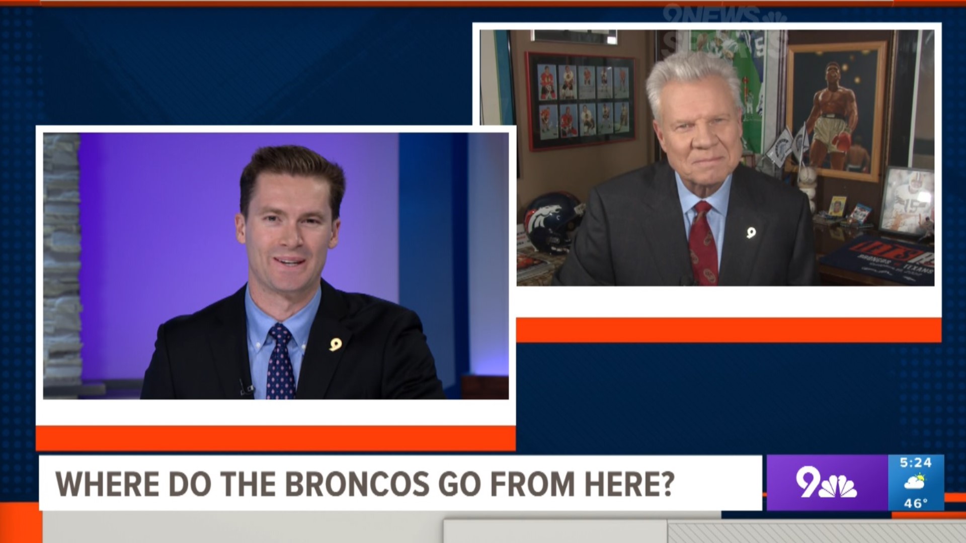 Mike Klis joined Scotty Gange live on 9NEWS to discuss the latest on the Denver Broncos on Monday, December 4, 2023.