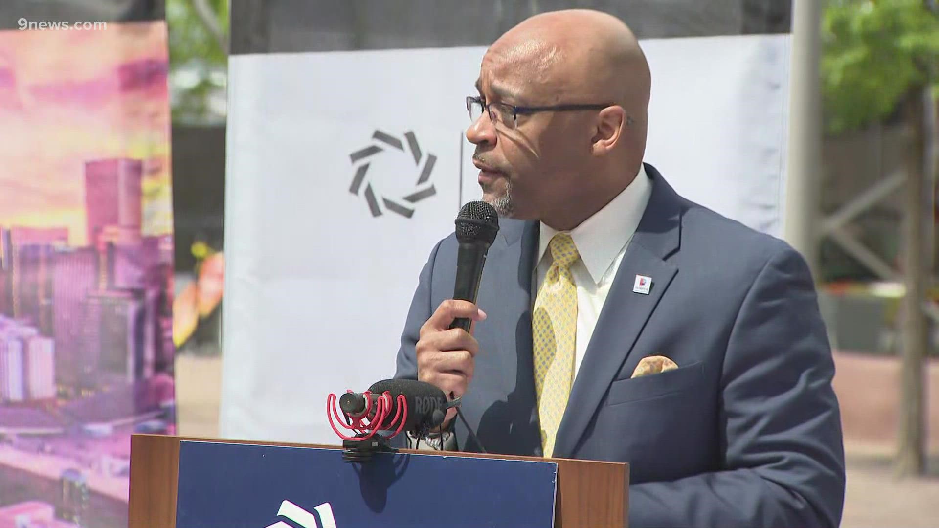 Mayor Hancock and city leaders discussed details of the campaign during a news conference on Wednesday.
