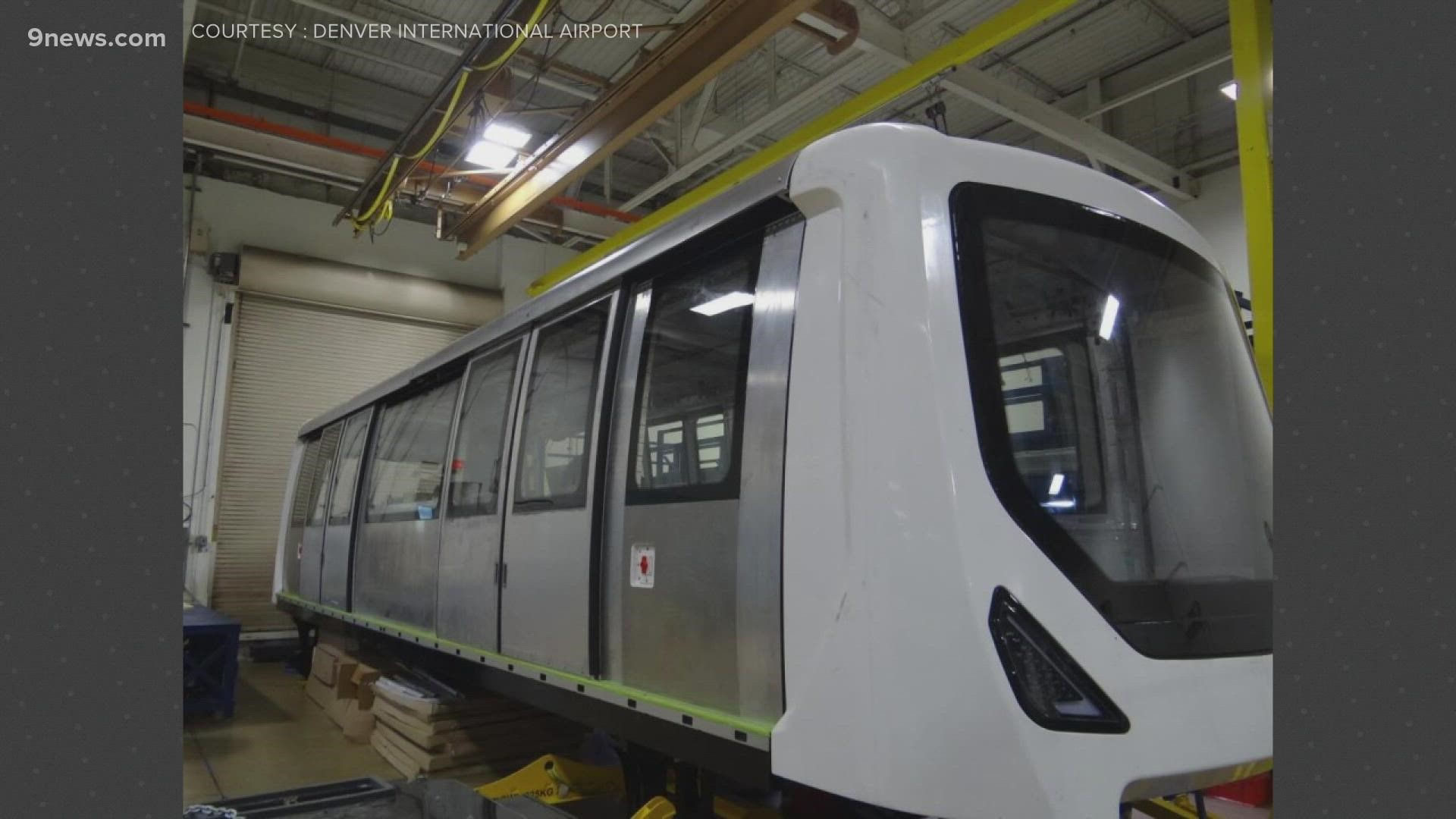 Denver International Airport currently has 31 train cars in its fleet. About half are past their shelf life, so DIA wants to replace all of them and add 10 more.