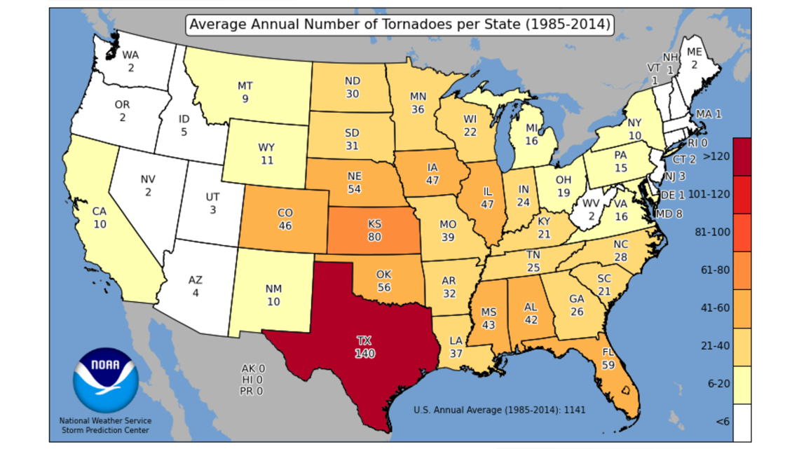 The science behind the 16 tornadoes in Colorado this weekend