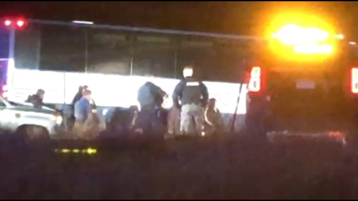 Polisi menepi bus di I-25 sebagai bagian dari penyelidikan perdagangan orang