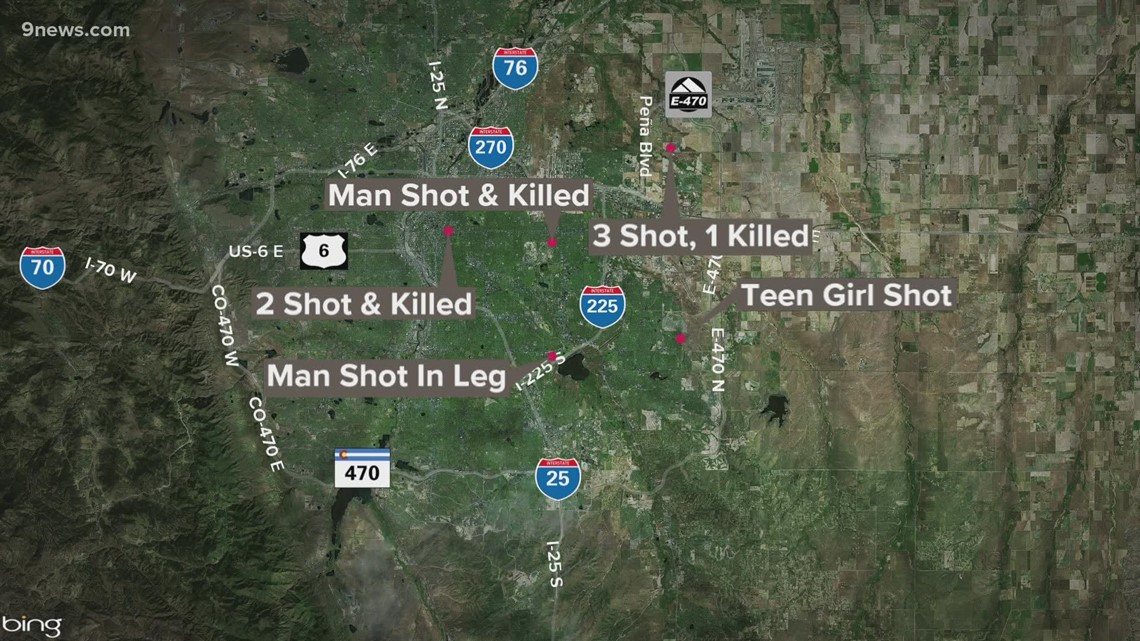 4 tewas, 4 terluka dalam penembakan akhir pekan di Denver, Aurora
