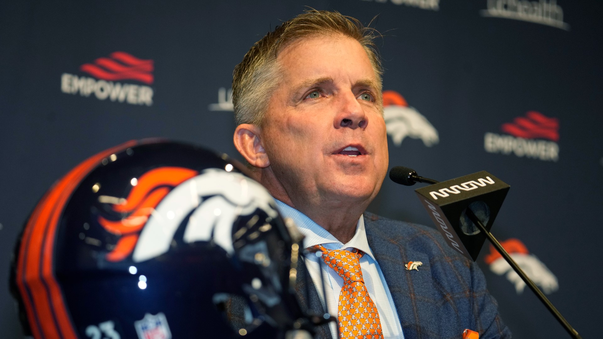 Broncos Head Coach Sean Payton Introduced In News Conference | 9news.com