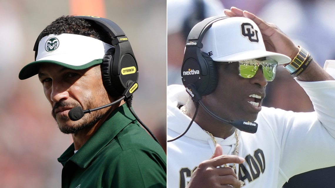 Colorado's Deion Sanders gifts shades as jab at Colorado St. coach, National Sports