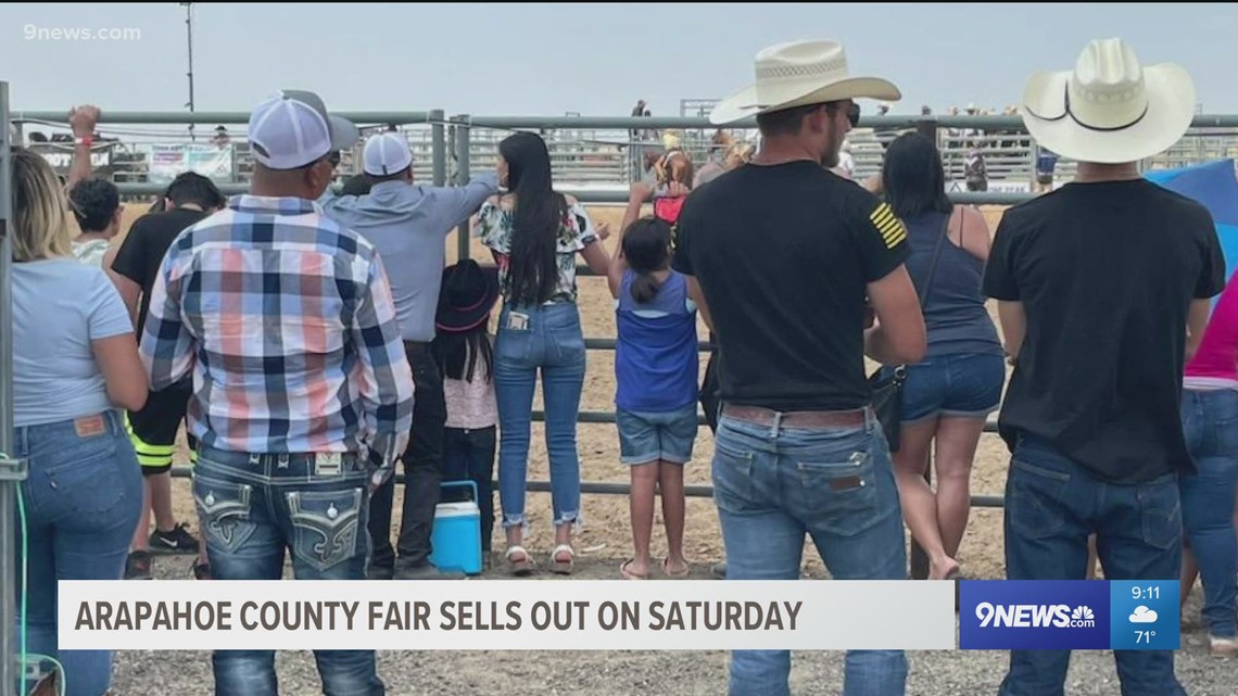 Arapahoe County Fair reaches capacity crowds, turns some away