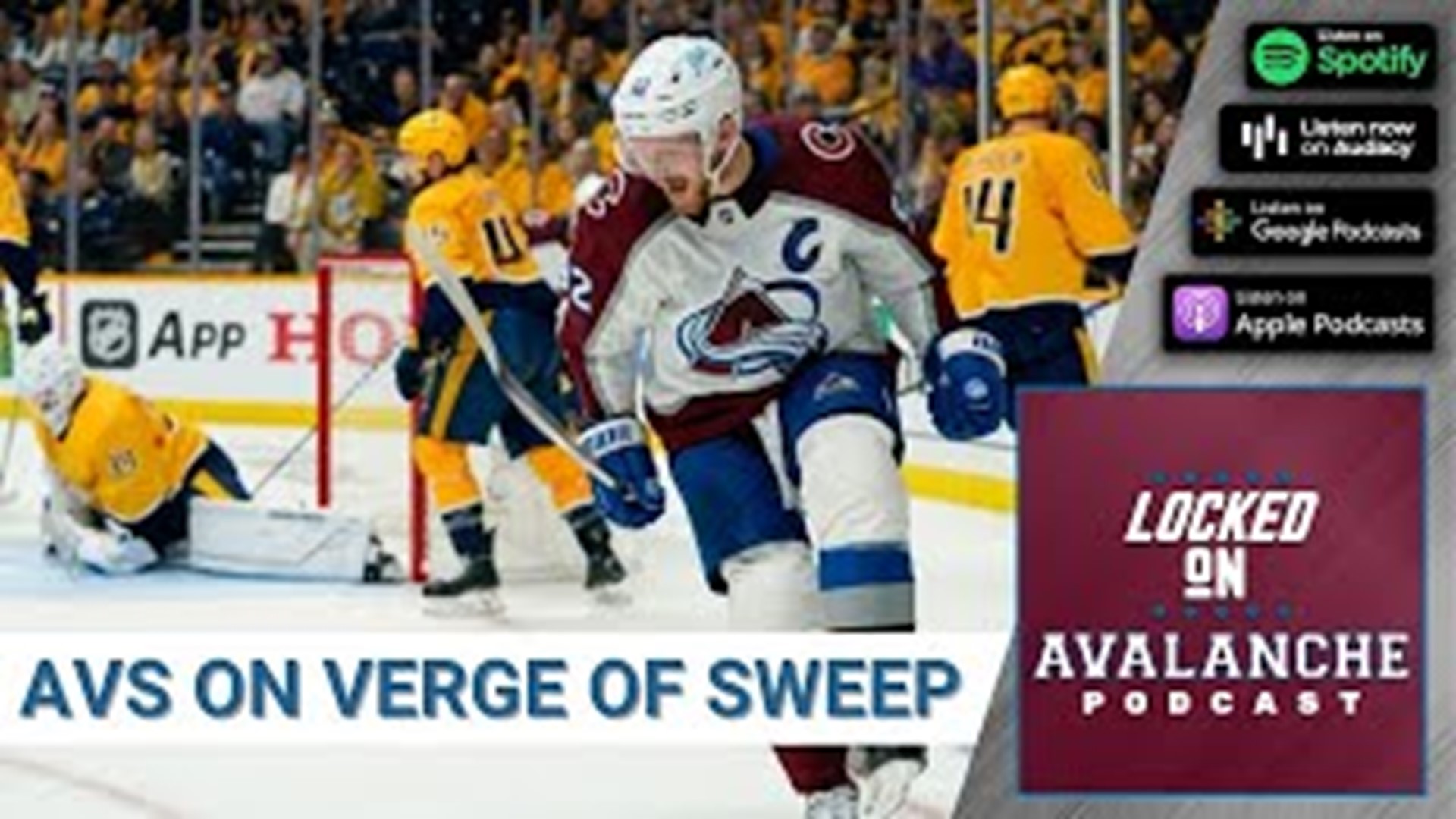 For the second time in as many years the Colorado Avalanche are on the verge of sweeping their first round opponent.