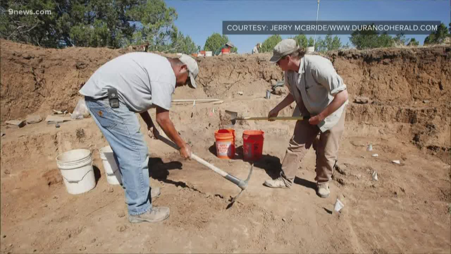 Well-preserved Native American ruins were discovered while surveying the Florida Mesa for realignment of the U.S. Highway 550 interchange.