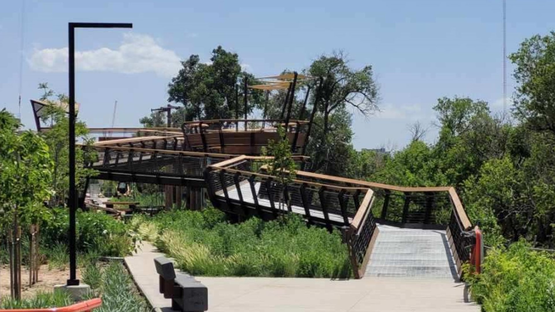 New Arkins Promenade green space opens in Denver | 9news.com