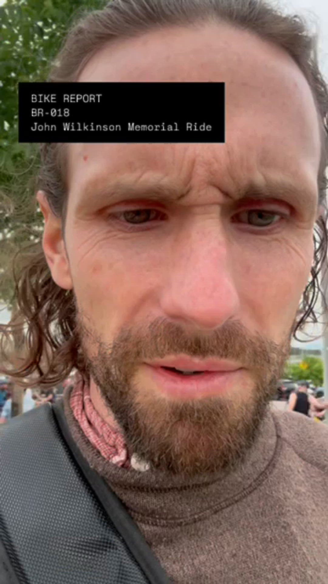 Cyclists in Boulder County gathered today for a memorial ride to remember John Wilkinson. John was hit and killed by a hit and run driver on May 18th.