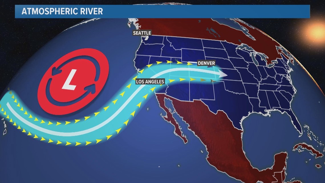 Mid March Atmospheric River Storm Watch