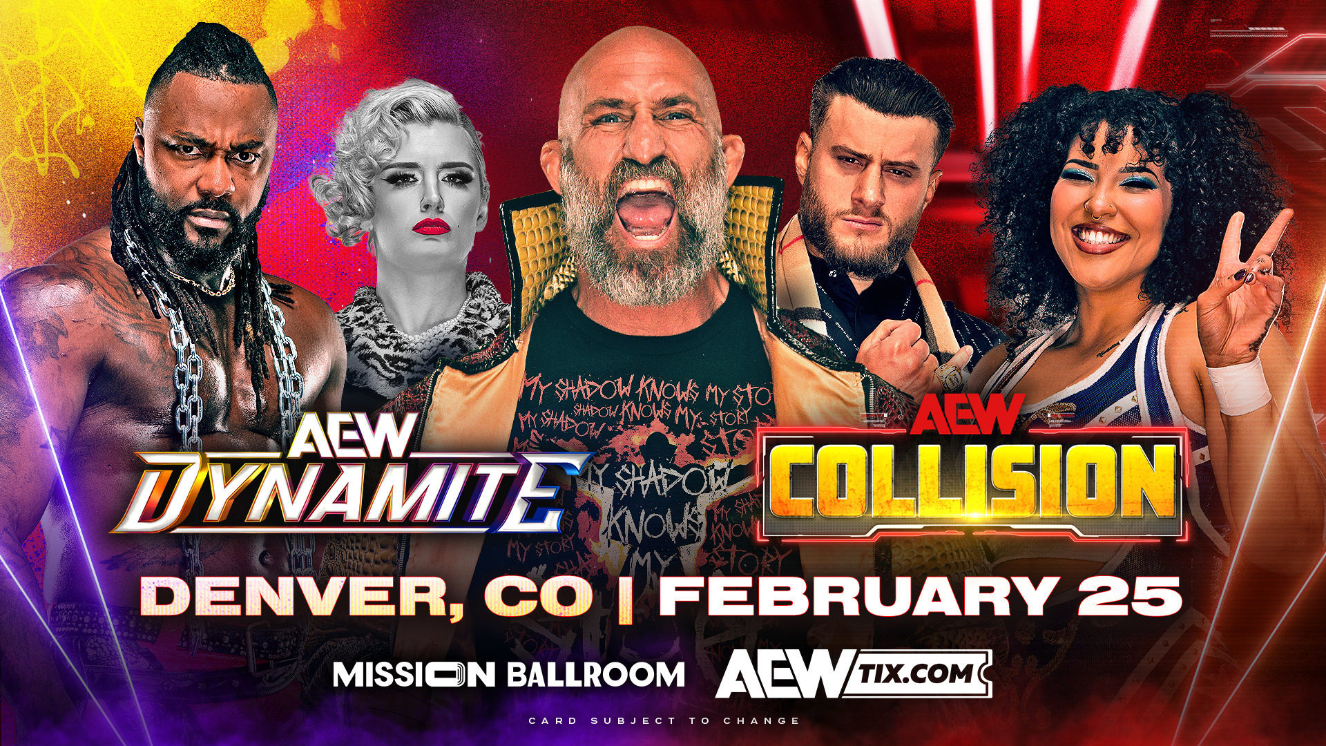 AEW brings 'Dynamite,' 'Collison' to Colorado | 9news.com