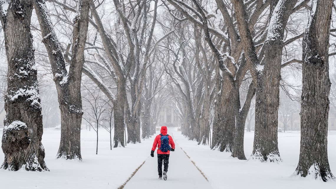 CSU closes for snow day Monday as winter weather hits Colorado | 9news.com