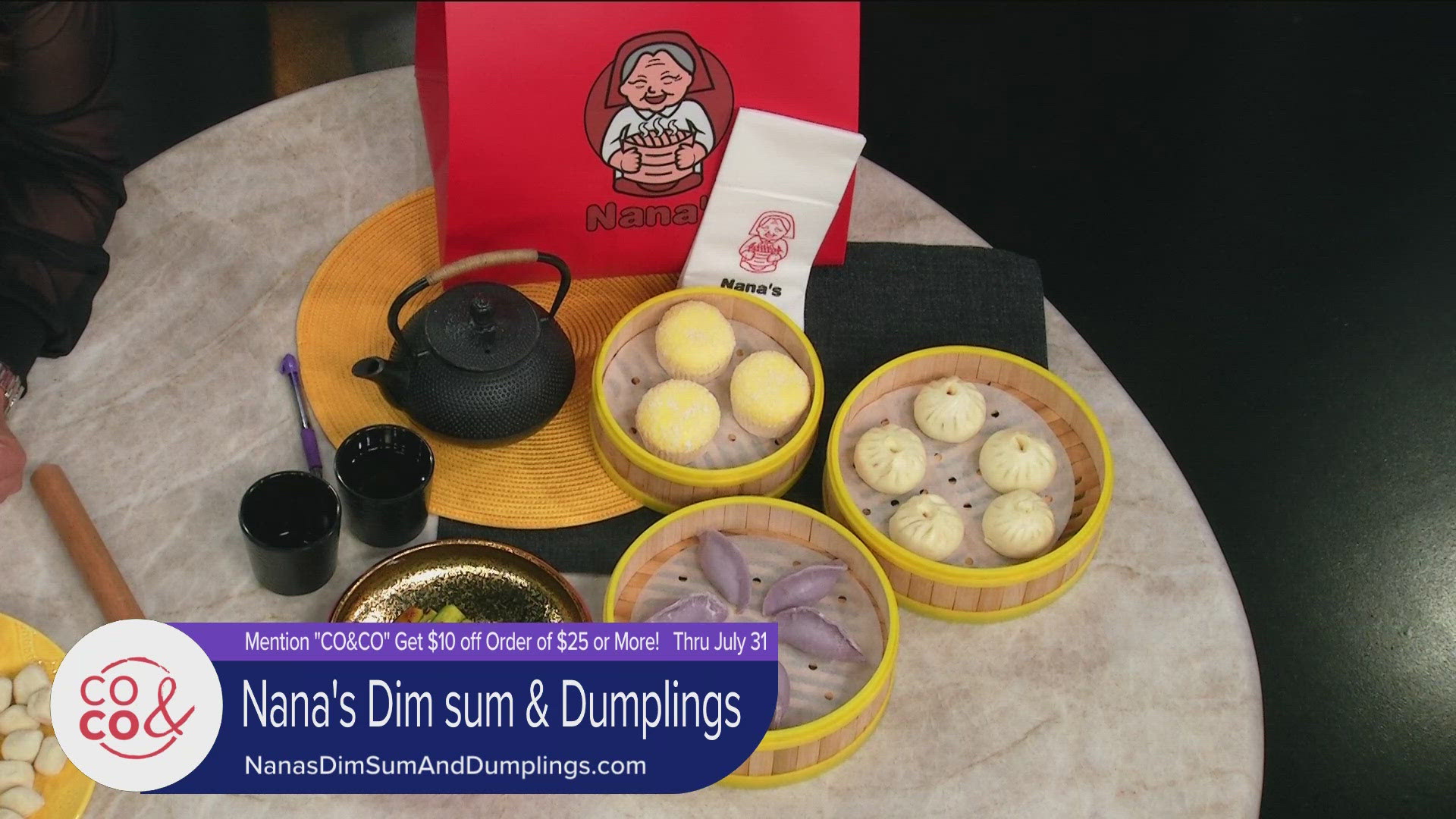 Nana's now has 5 locations, including the newest one in Parker! Find the full menu online at NanasDimSumAndDumplings.com. 