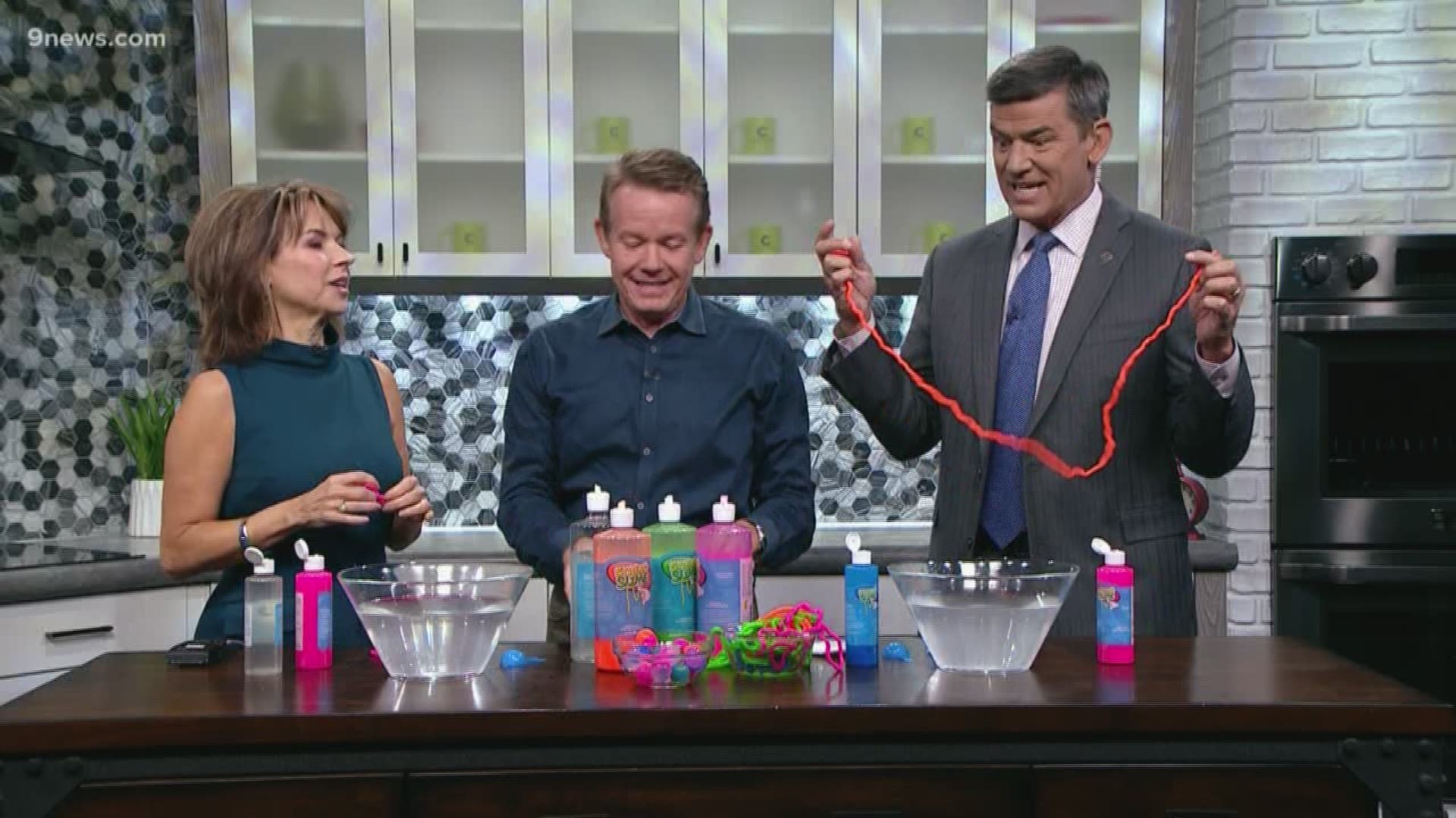 Just when you thought the slime craze was over, our science guy Steve Spangler comes up with a new version of slime that you’ve never seen.