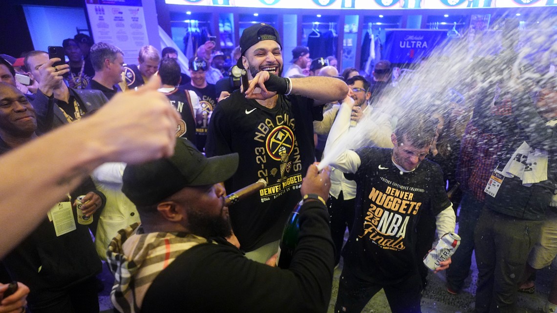 Denver Nuggets NBA champions: Shirts, hats, merch go on sale