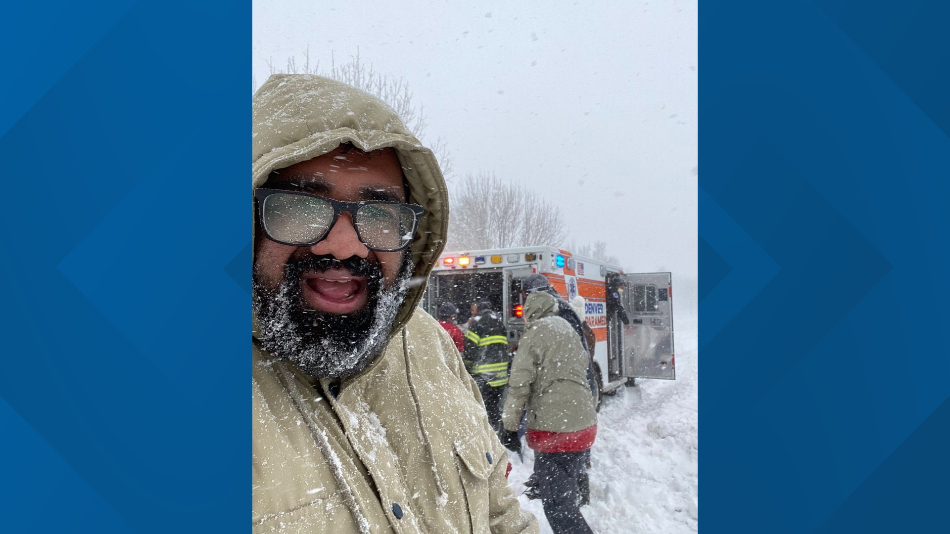 First responders get help from residents to shovel out of snow | 9news.com