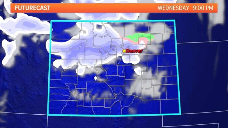 Colorado Weather: Snow Possible On Wednesday Night | 9news.com