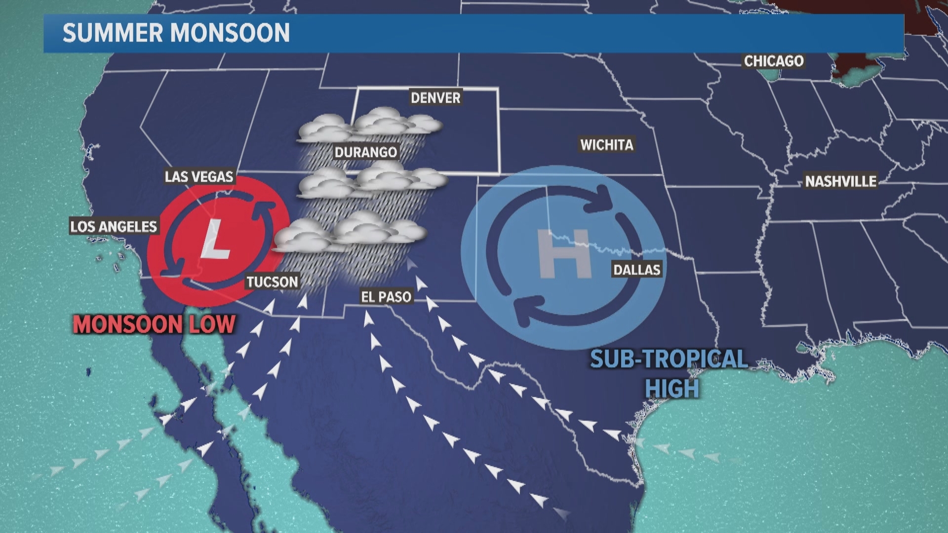 Meteorologist Keely Chalmers explains the seasonal weather pattern and what it means for Colorado. 